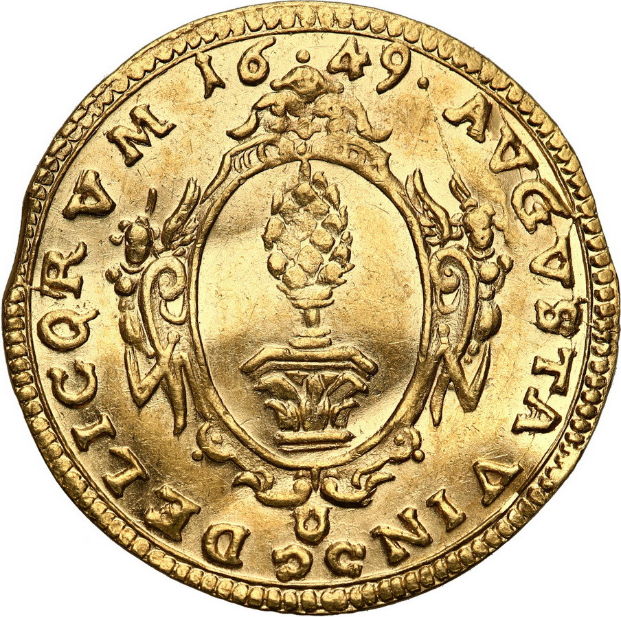Niemcy. Ferdynand III. Dukat 1649, Augsburg - WYŚMIENITY